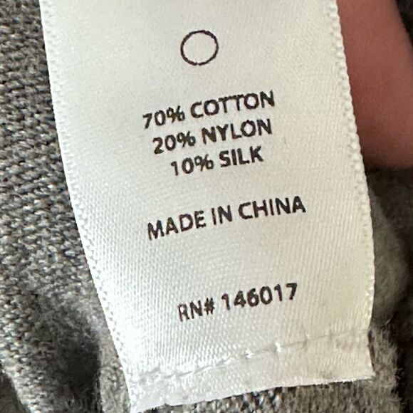 NWTs n:Philanthropy Alabama Silk Blend Sweater Dress in Slate Sz Small - Picture 3 of 4